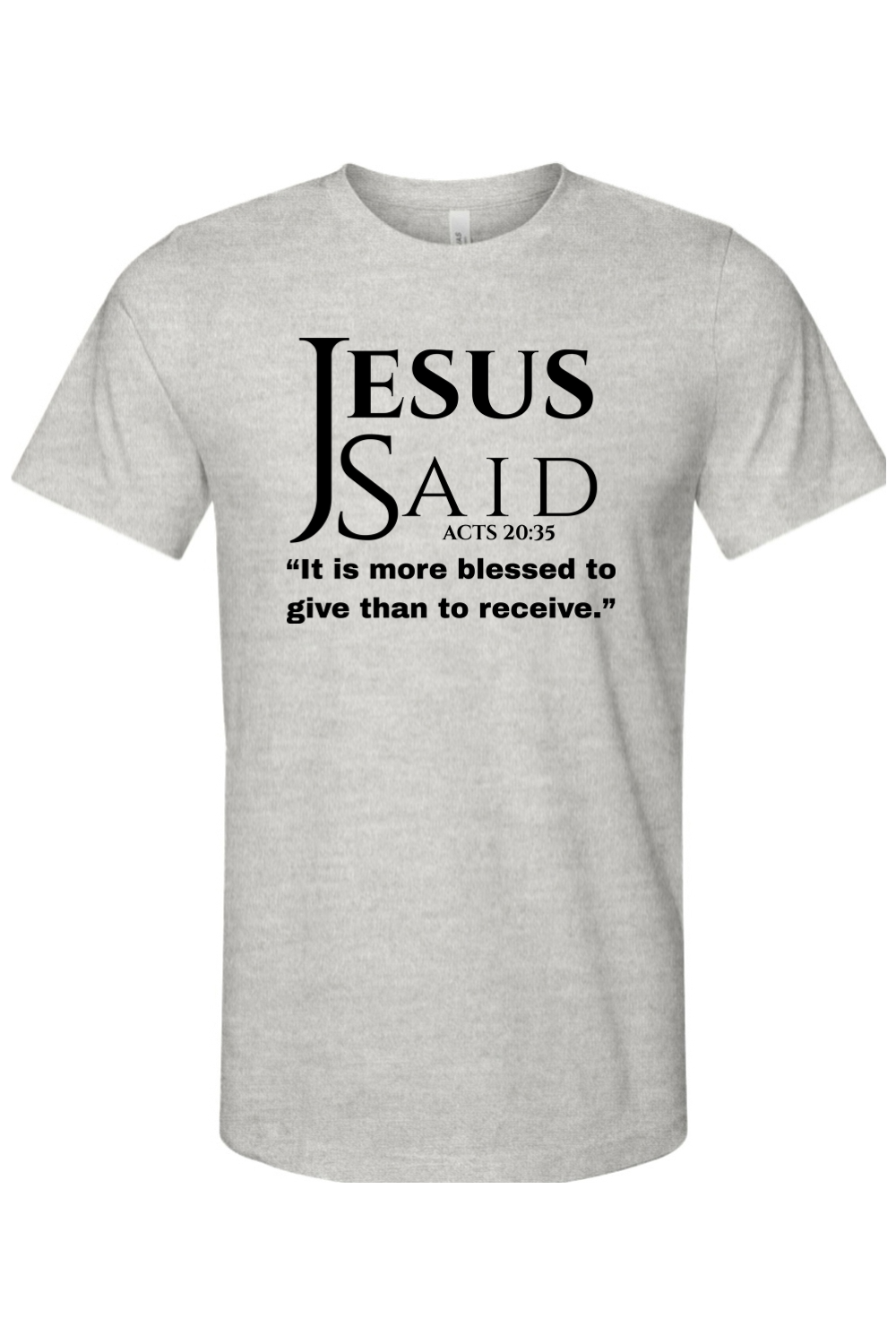 Jesus Said Acts 20:35