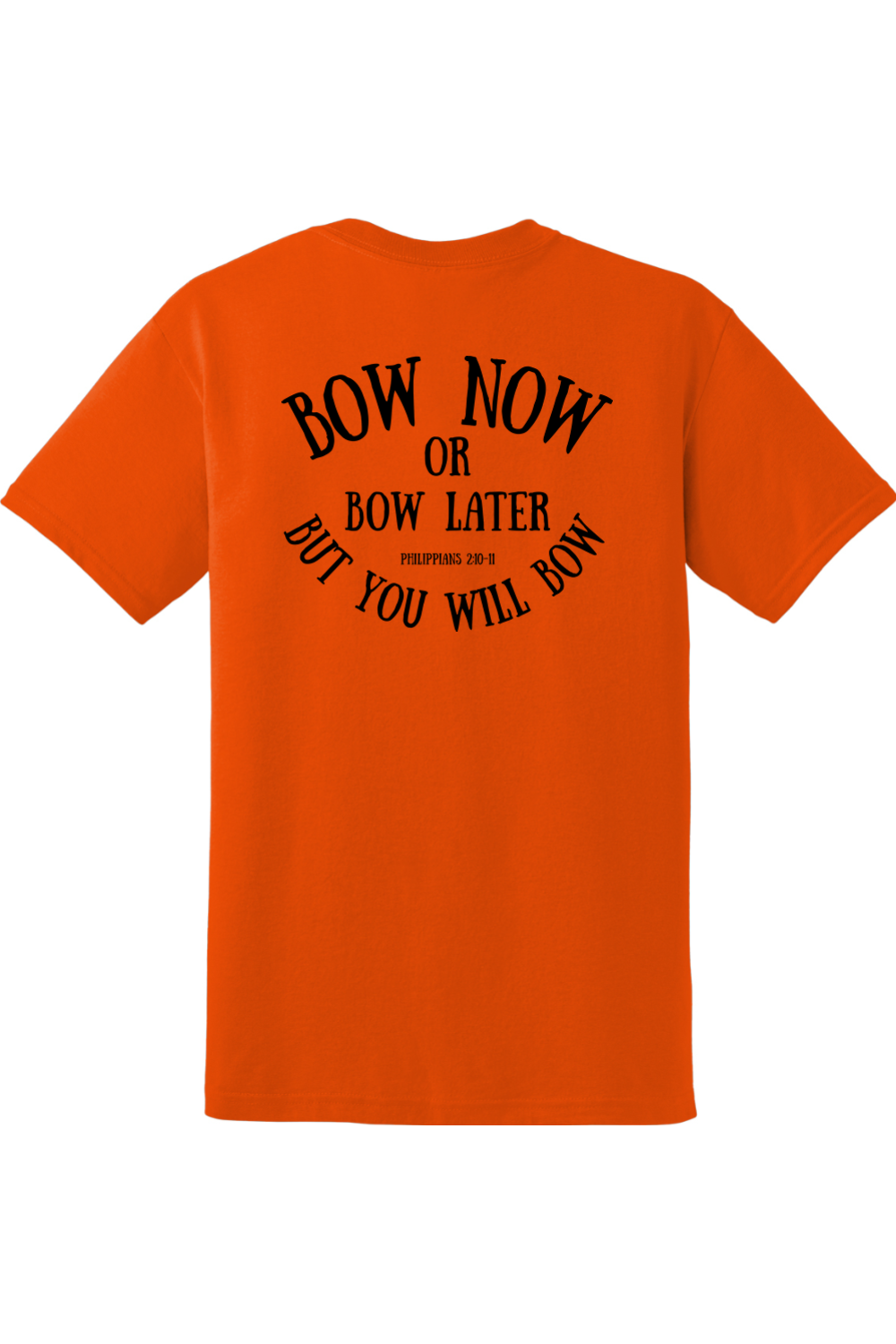 Bow Now Or Bow Later But You Will Bow