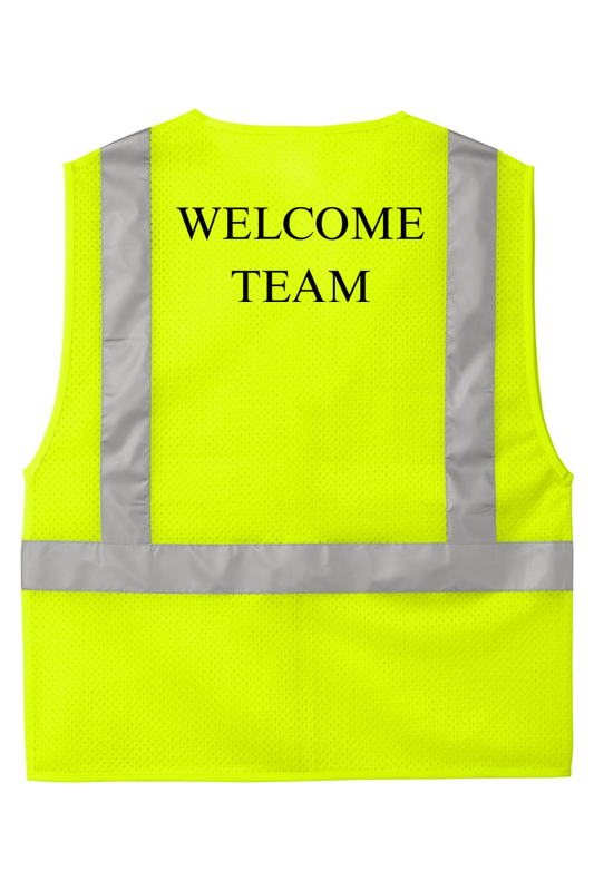 WELCOME TEAM Vest