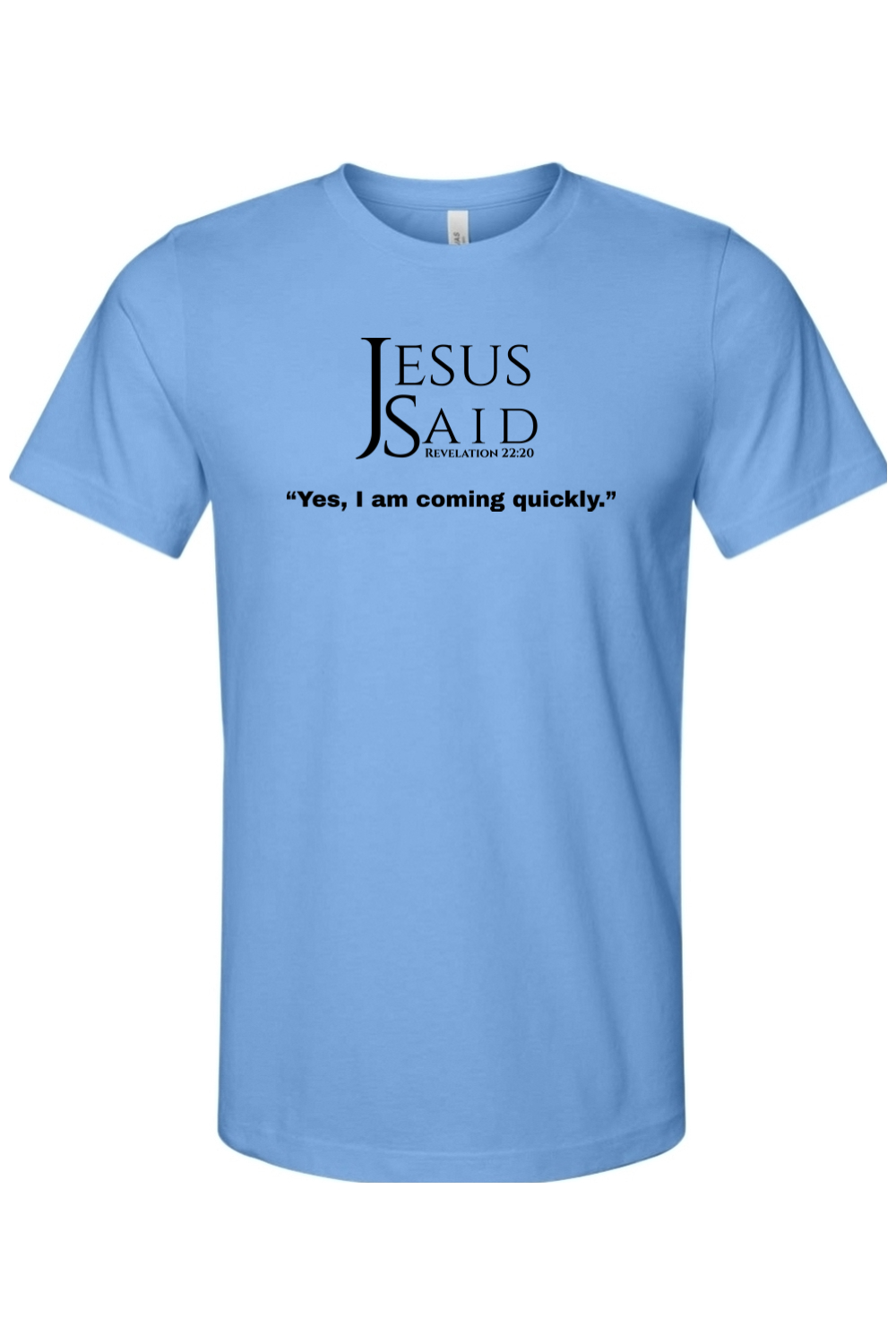 Jesus Said Revelation 22:20