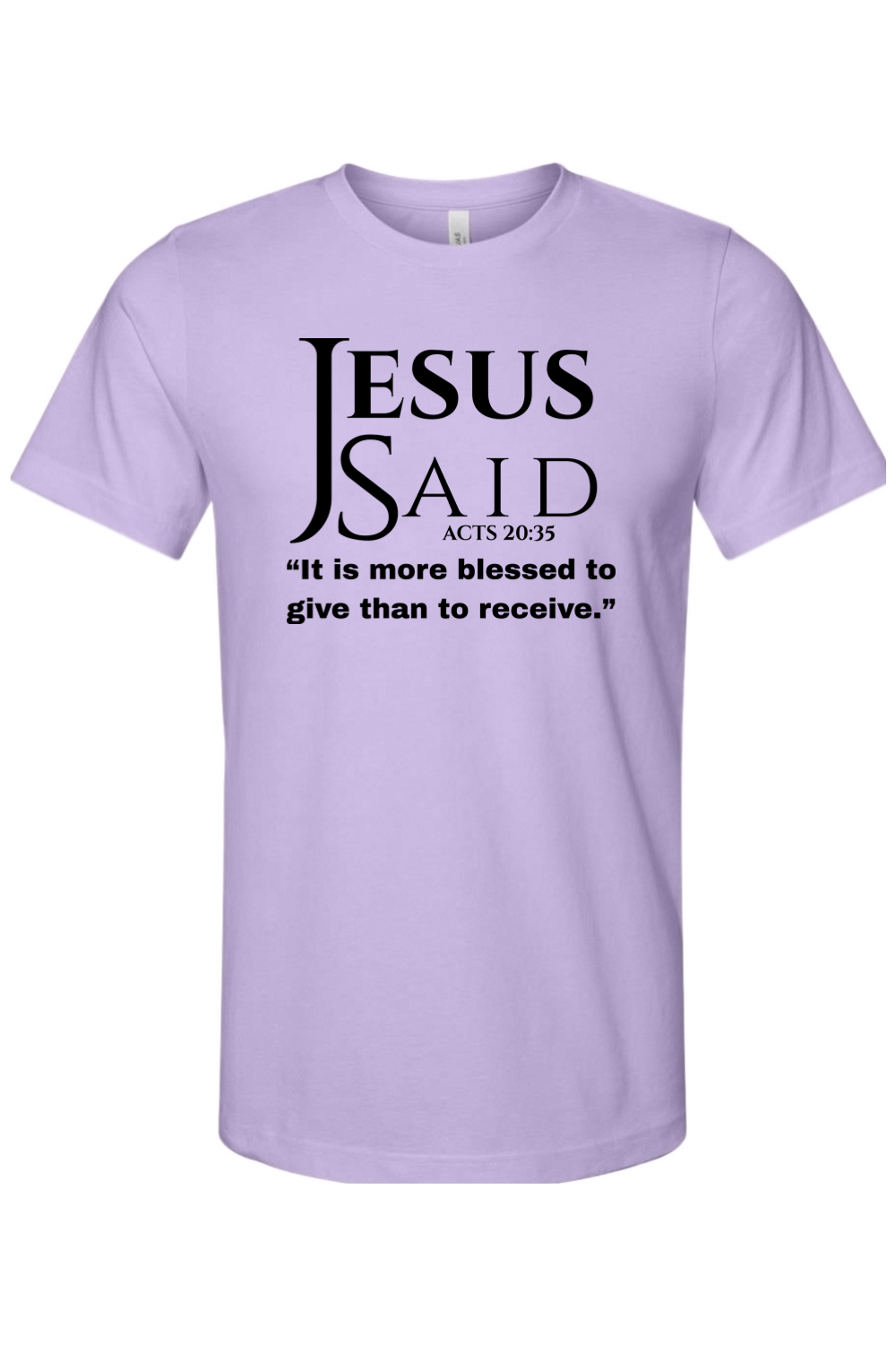 Jesus Said Acts 20:35