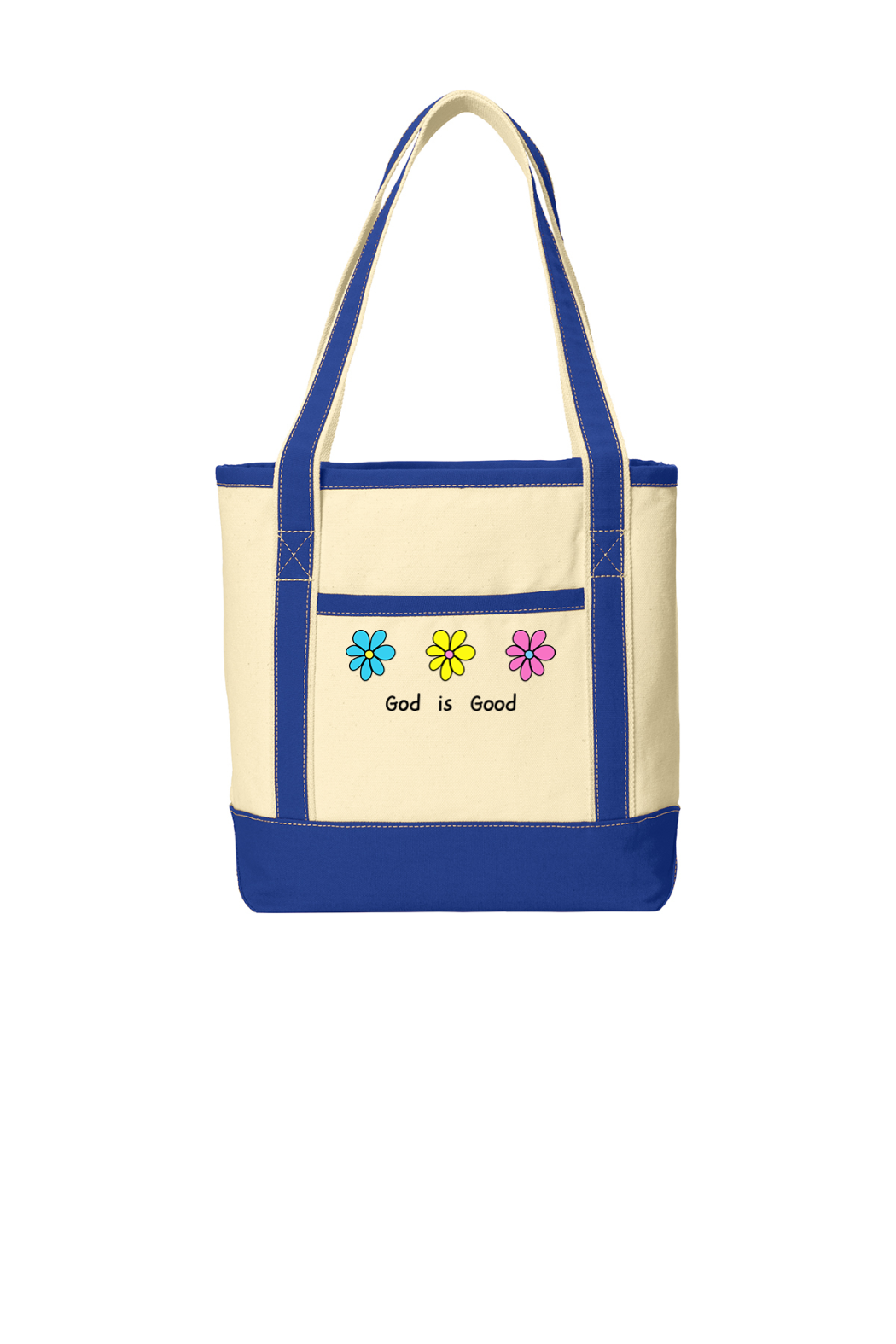 Medium Cotton Canvas Boat Tote