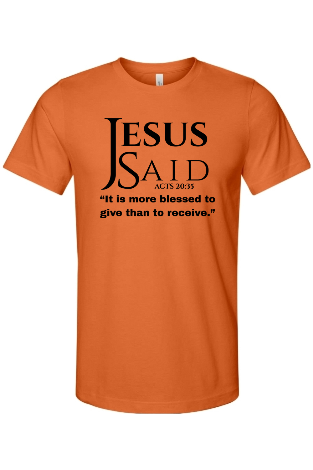 Jesus Said Acts 20:35