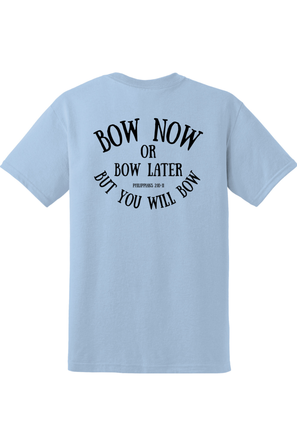 Bow Now Or Bow Later But You Will Bow