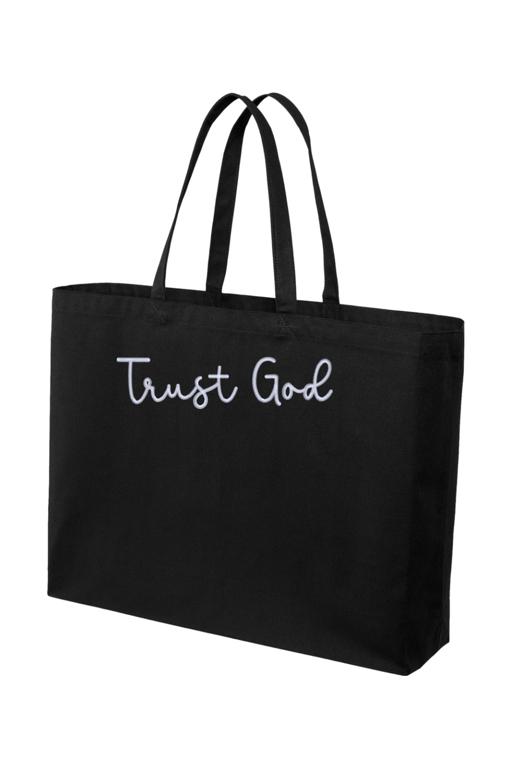 Cotton Canvas Jumbo Tote