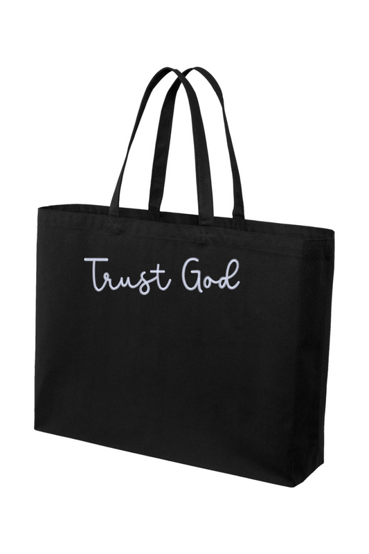 Cotton Canvas Jumbo Tote