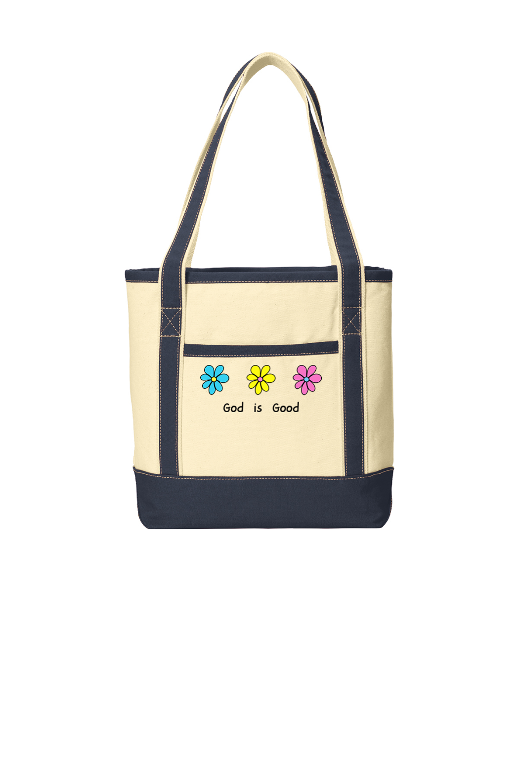 Medium Cotton Canvas Boat Tote
