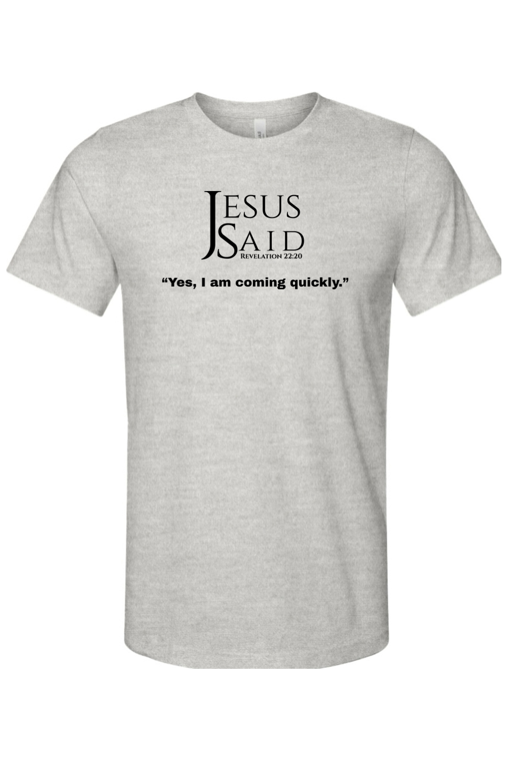 Jesus Said Revelation 22:20