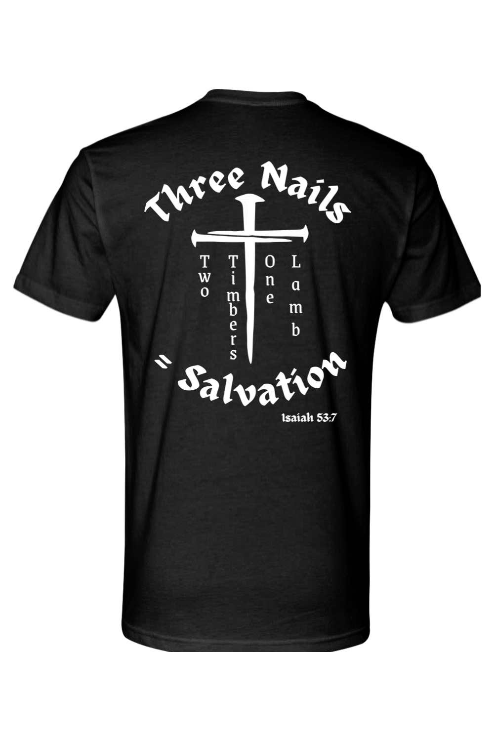 Three nails two timbers one Lamb