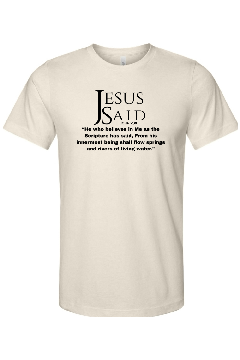 Jesus Said John 7:38
