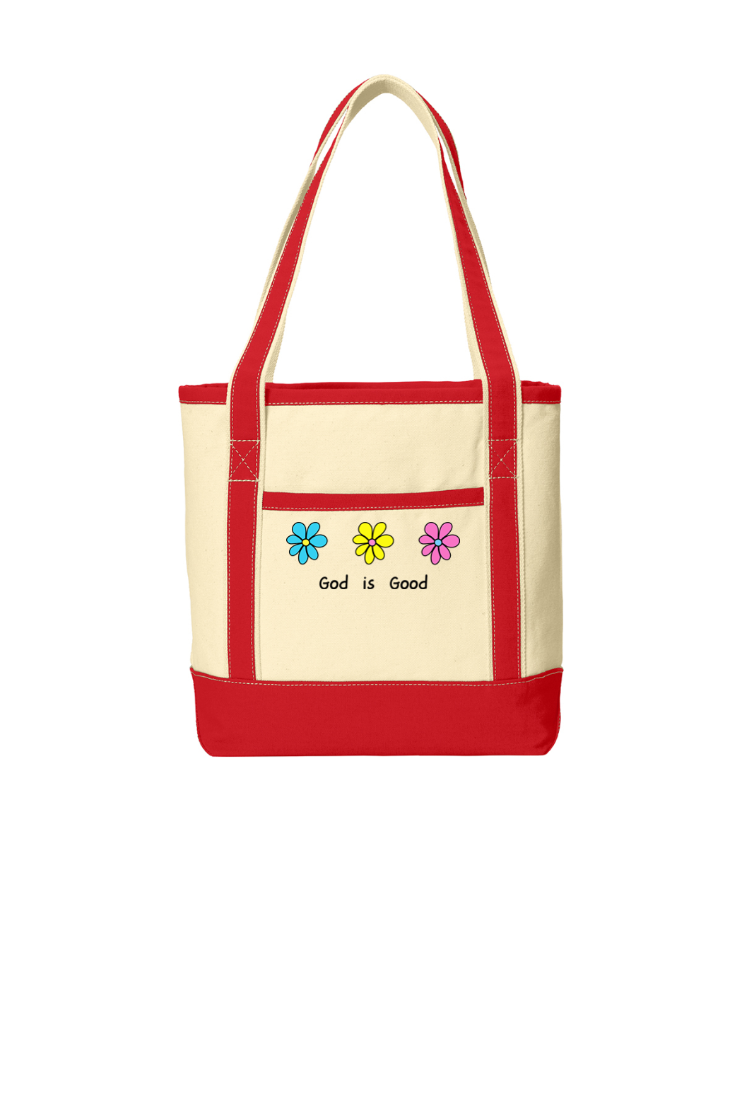 Medium Cotton Canvas Boat Tote