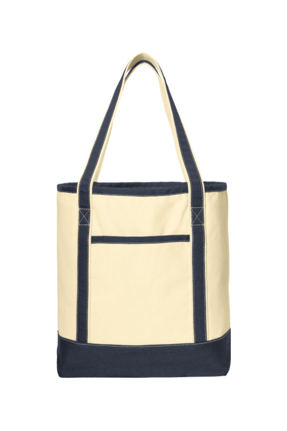 Large Cotton Canvas Boat Tote