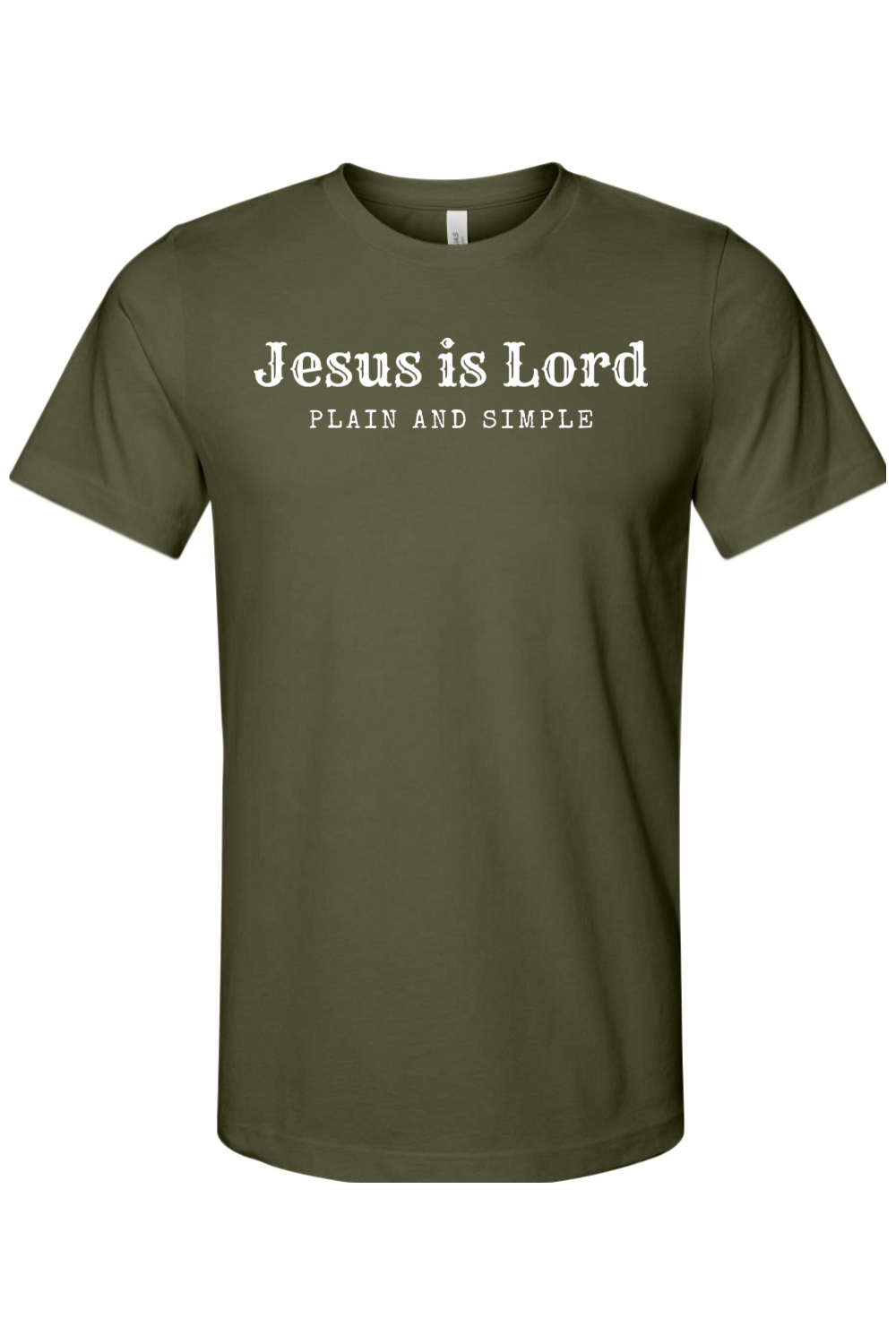 Jesus is Lord Plain and Simple