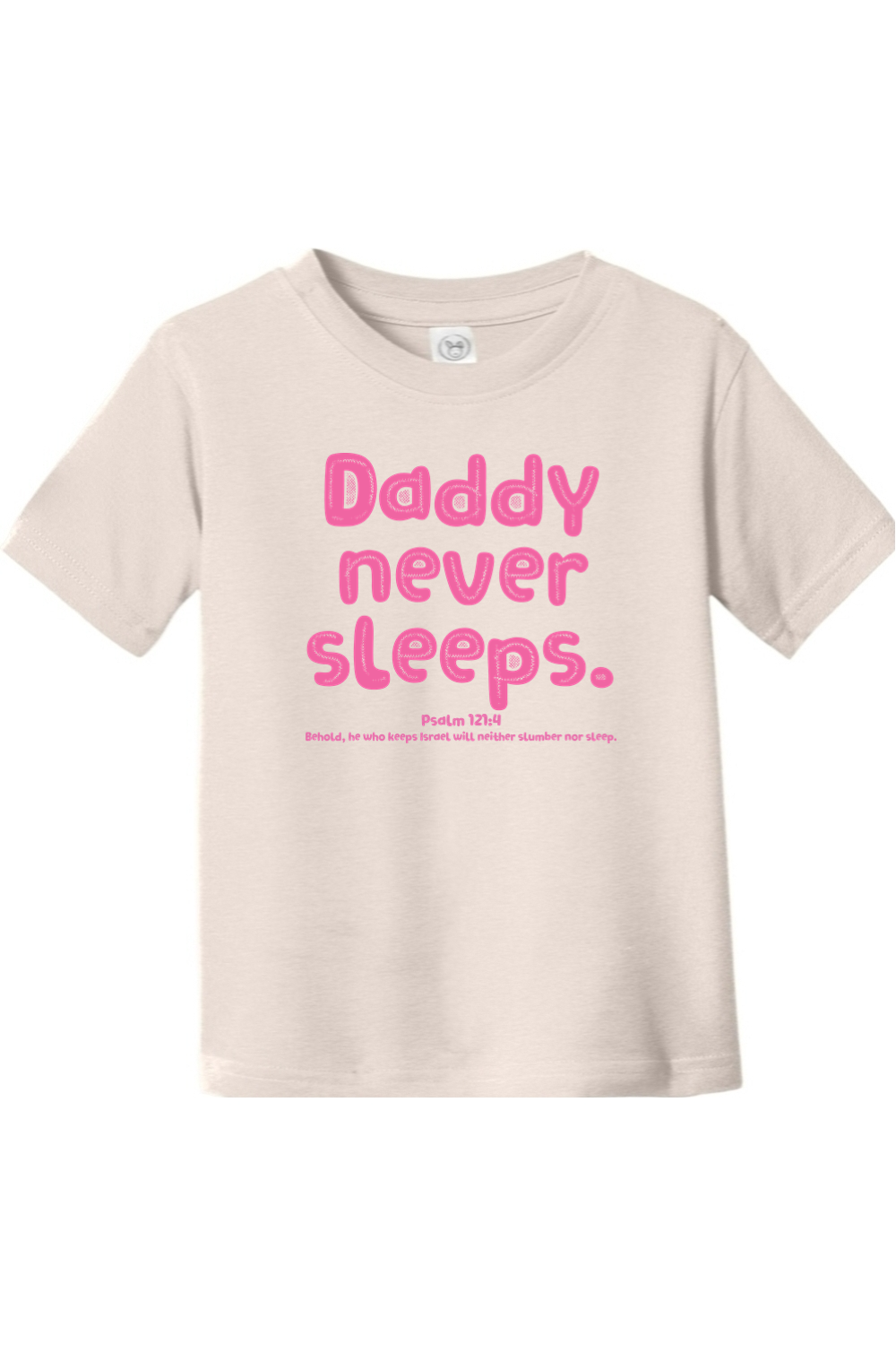 Daddy never sleeps
